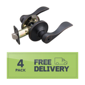 Privacy Lever Handle ORB 4-pack