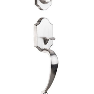 SINGLE CYLINDER EXTERIOR ENTRANCE HANDLE SET - Image 2