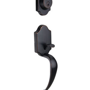 SINGLE CYLINDER EXTERIOR ENTRANCE HANDLE SET - Image 5