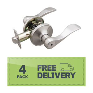 Privacy Lever Handle BN 4-pack