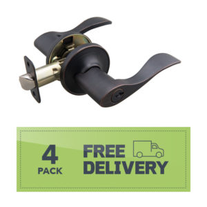 Entry Lever Handle ORB 4-pack