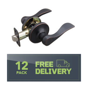 Passage Lever Handle ORB 12-Pack