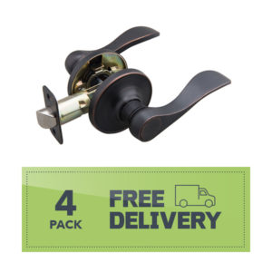 Passage Lever Handle ORB 4-pack