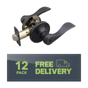 Privacy Lever Handle ORB 12-pack