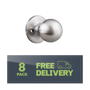 Dummy(fixed) Round Knob BN 8-pack