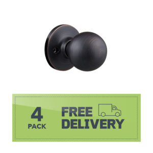 Dummy(fixed) Round Knob ORB 4-pack