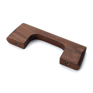 4" Walnut CABINET PULL HANDLE - Image 2