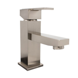 Single Handle Bathroom Faucet, Brushed Nickle