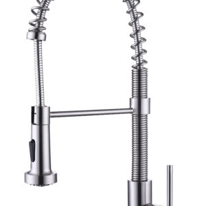 Single Handle Pull Down Spiral Kitchen Faucet - Image 3