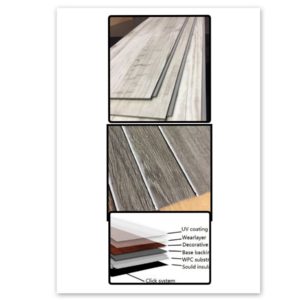 SPC Rigid Core Vinyl Plank Flooring Click&Lock - SAMPLE