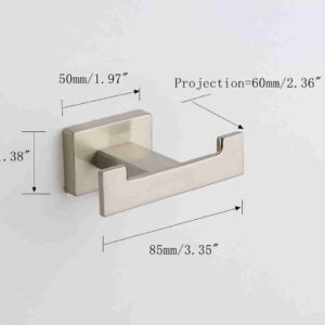 SQUARE Robe Hook - Image 2